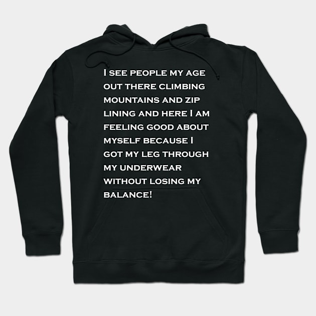 Keeping it all Balanced! Hoodie by Steel6 Industries